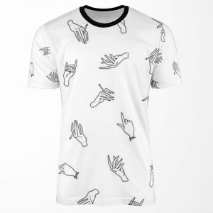 Harry Styles Hands Pattern All-over-print T-shirt