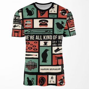 Haruki Murakami All-over-print T-shirt