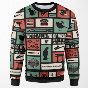 Haruki Murakami All-over-print Unisex Sweatshirt