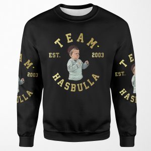 Hasbulla Magomedov Team Mma Hasbulla Fight Meme All-over-print Unisex Sweatshirt