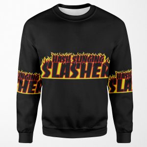 Hash Slinging Slasher Thrasher Shirt All-over-print Unisex Sweatshirt