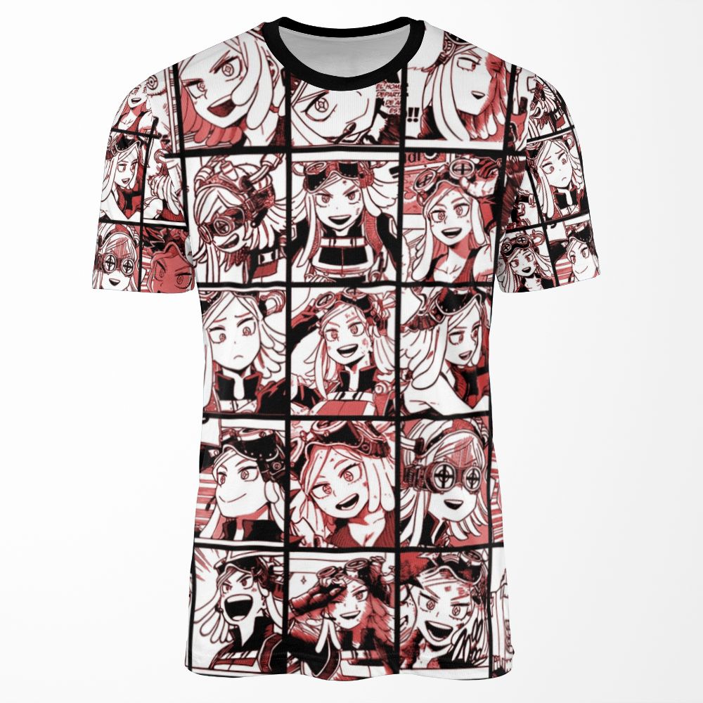 Hatsume Mei Collage All-over-print T-shirt