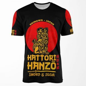 Hattori Hanzo All-over-print T-shirt