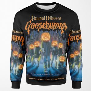 Haunted Hallowen Goosebumps All-over-print Unisex Sweatshirt