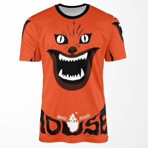 Hausu %E3%83%8F%E3%82%A6%E3%82%B9 Retro Japanese Horror Movie All-over-print T-shirt