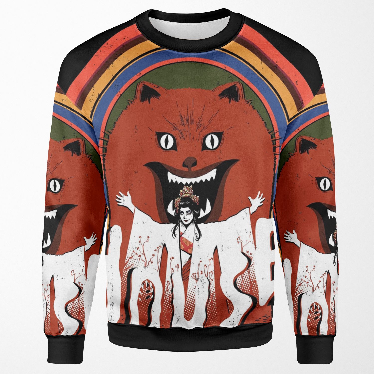 Hausu All-over-print Unisex Sweatshirt