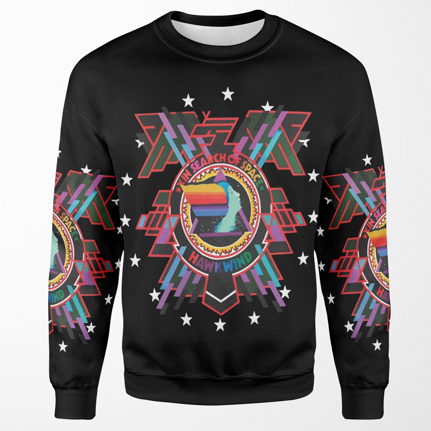Hawkwind In Search Of Space All-over-print Unisex Sweatshirt