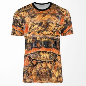 Hd Inferno From The Divine Comedy By Bartolomeo Di Fruosino High Definition All-over-print T-shirt