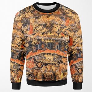Hd Inferno From The Divine Comedy By Bartolomeo Di Fruosino High Definition All-over-print Unisex Sweatshirt