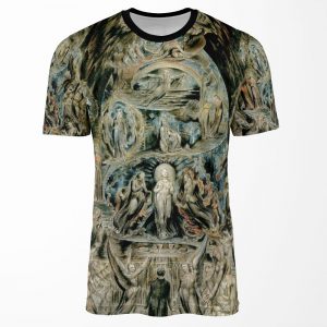 Hd Meditations Among The Tombs By William Blake High Definition All-over-print T-shirt