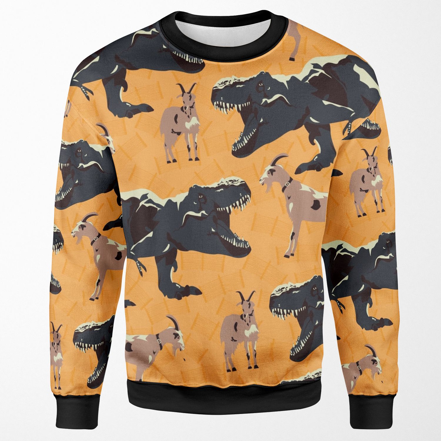 He S Gonna Eat The Goat All-over-print Unisex Sweatshirt