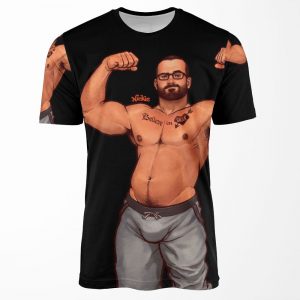 Heart Beats All-over-print T-shirt