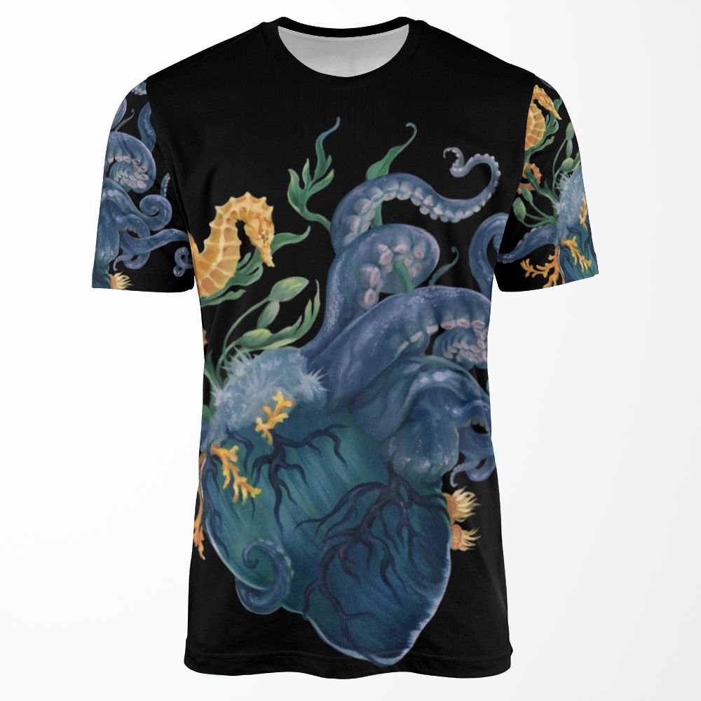 Heart Ocean All-over-print T-shirt