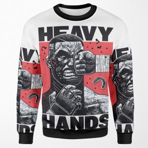 Heavy Hands Graphic By Gian Galang All-over-print Unisex Sweatshirt