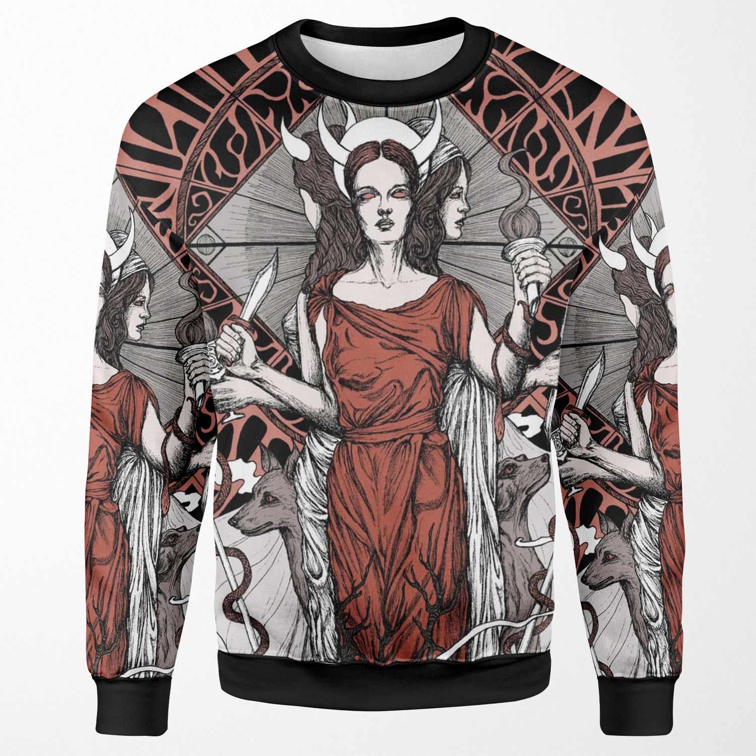 Hecate All-over-print Unisex Sweatshirt