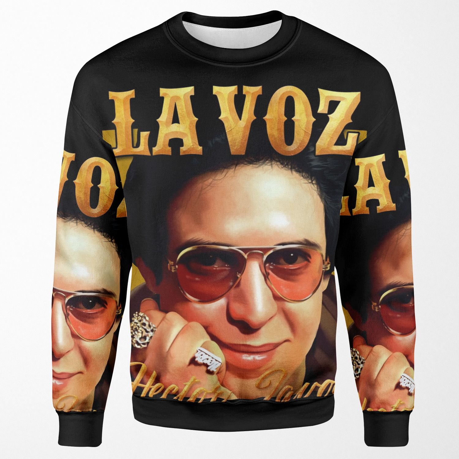 Hector Lavoe El Cantante Puerto Rico La Voz All-over-print Unisex Sweatshirt