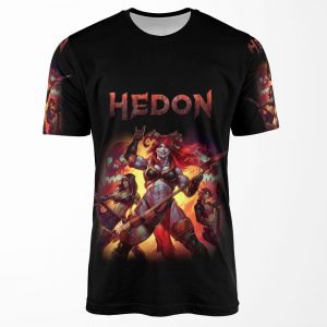 Hedon Album Cover Art Clothing Splash All-over-print T-shirt
