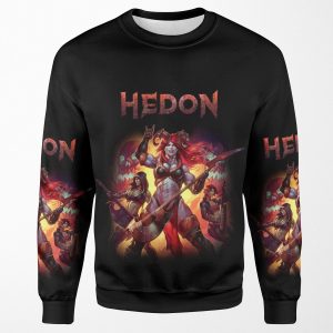 Hedon Album Cover Art Clothing Splash All-over-print Unisex Sweatshirt