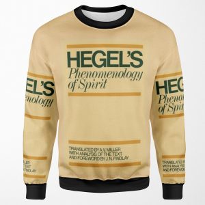 Hegel Phenomenology Of Spirit All-over-print Unisex Sweatshirt