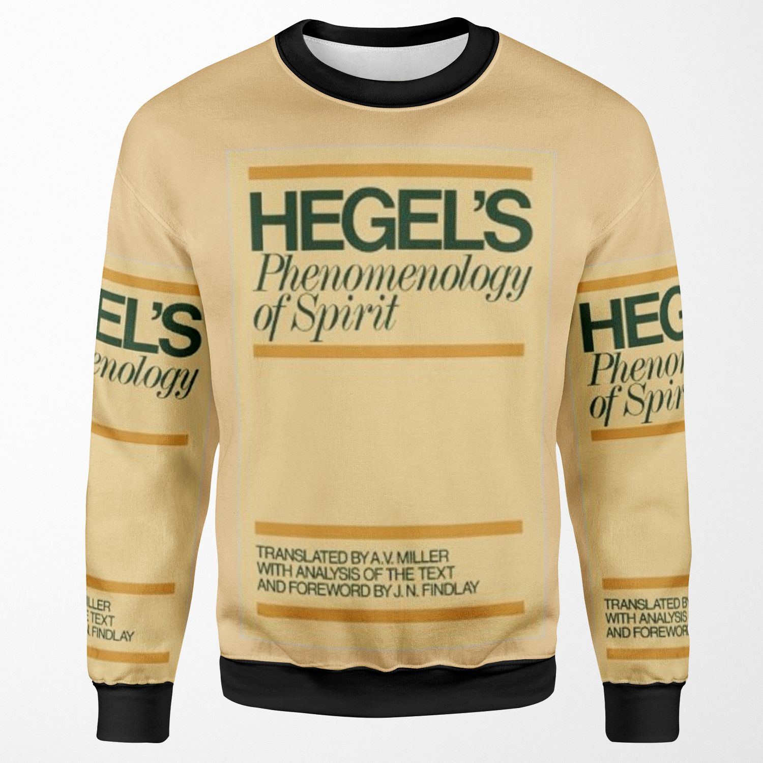 Hegel Phenomenology Of Spirit All-over-print Unisex Sweatshirt