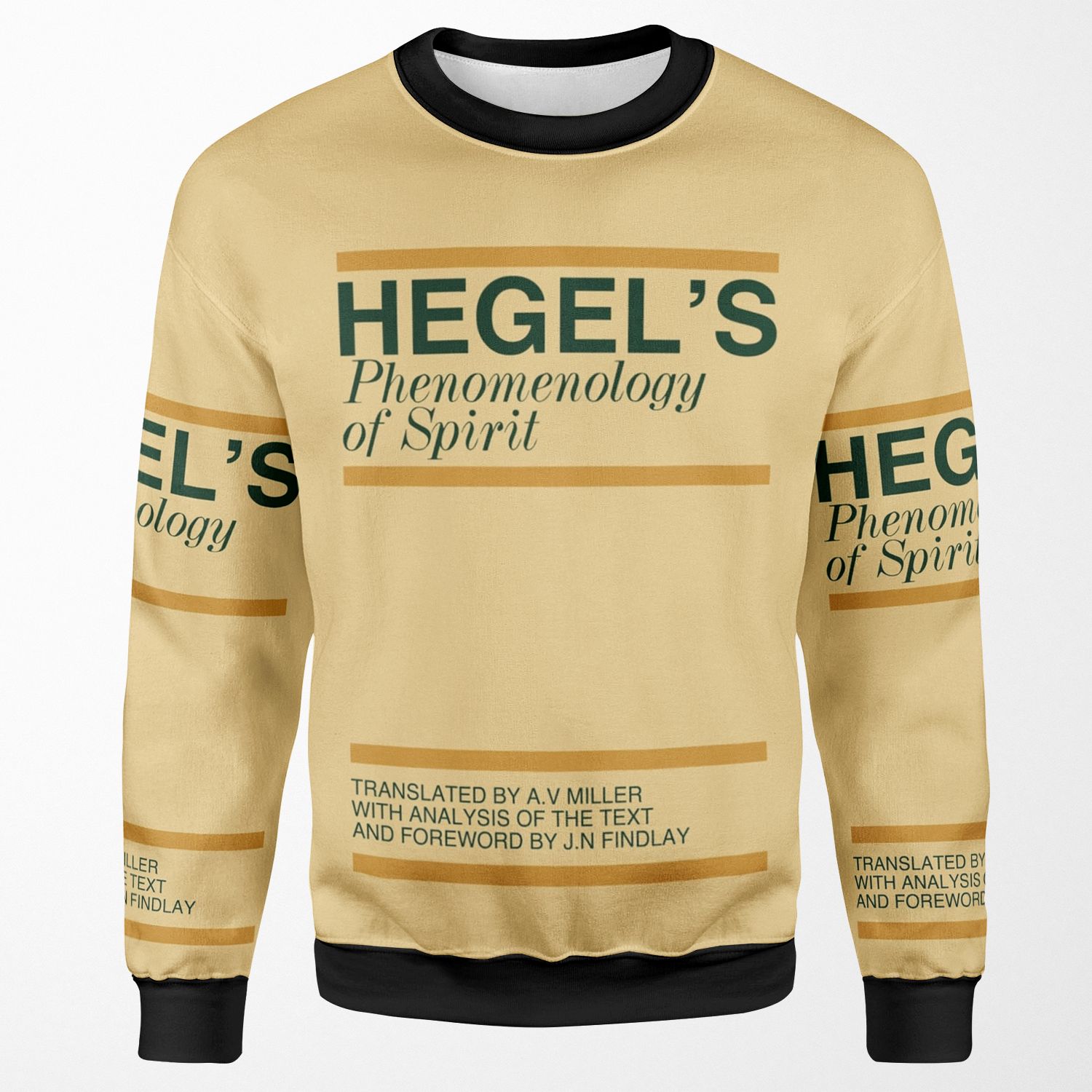 Hegel S Phenomenology Of Spirit All-over-print Unisex Sweatshirt