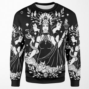Hekate Triple Goddess All-over-print Unisex Sweatshirt