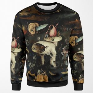 Hell By Hieronymus Bosch All-over-print Unisex Sweatshirt