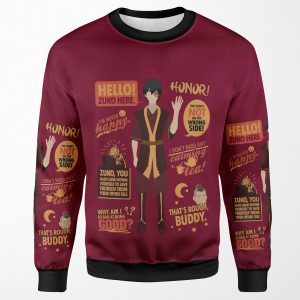 Hello Zuko Here All-over-print Unisex Sweatshirt