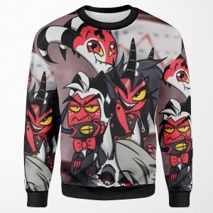Helluva Boss Crew All-over-print Unisex Sweatshirt