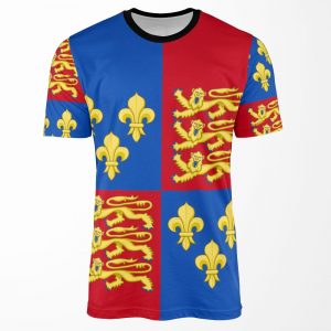 Henry V Royal Arms Of England 1399 1603 All-over-print T-shirt