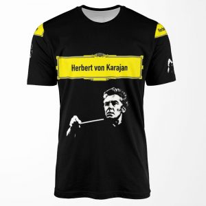 Herbert Von Karajan All-over-print T-shirt