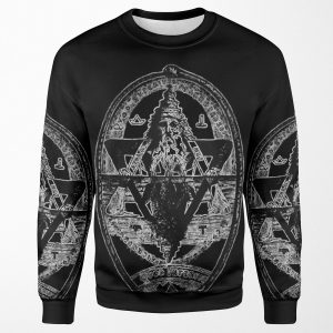Hermes Trismegistus As Above So Below Hermetic Axiom All-over-print Unisex Sweatshirt