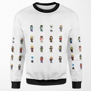 Hermits Of Hermitcraft All-over-print Unisex Sweatshirt