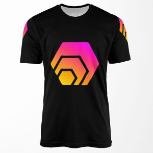 Hex Crypto Hexagon Logo All-over-print T-shirt