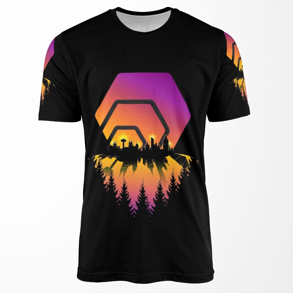 Hex Shining City All-over-print T-shirt