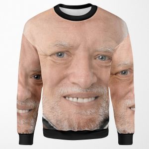 Hide The Pain Harold High Definition All-over-print Unisex Sweatshirt