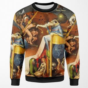 Hieronymus Bosch The Prince Of Hell The Garden Of Earthly Delights All-over-print Unisex Sweatshirt