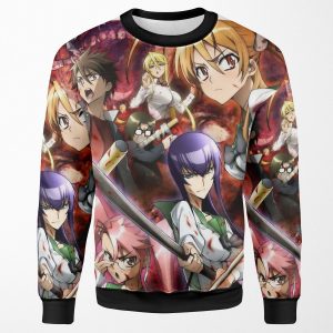 High School Of The Dead 3 All-over-print Unisex Sweatshirt