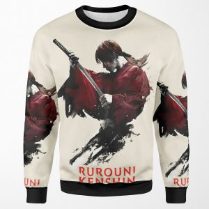 Himura Kenshin Poster All-over-print Unisex Sweatshirt