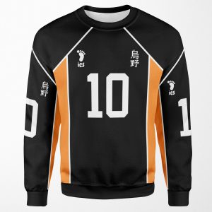 Hinata Shoyo 10 All-over-print Unisex Sweatshirt