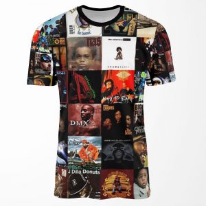 Hip Hop History All-over-print T-shirt