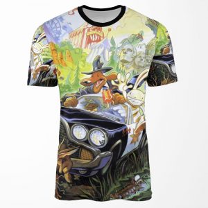 Hit The Road All-over-print T-shirt