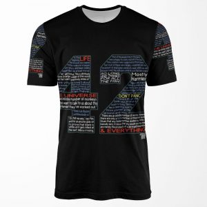 Hitchhiker S Guide 42 Quotes All-over-print T-shirt