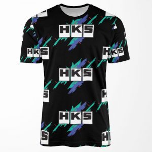 Hks Vintage All-over-print T-shirt