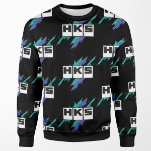 Hks Vintage All-over-print Unisex Sweatshirt