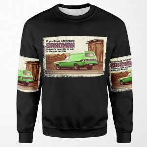 Holden Sandman Panel Van Nostalgic All-over-print Unisex Sweatshirt