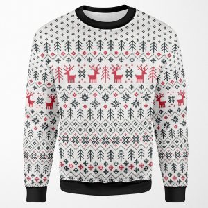 Holiday Sweater Pattern All-over-print Unisex Sweatshirt