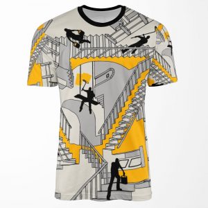 Home Improvement Dimension All-over-print T-shirt