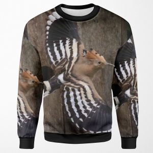 Hoopoe In Feuersbrunn Lower Austria All-over-print Unisex Sweatshirt