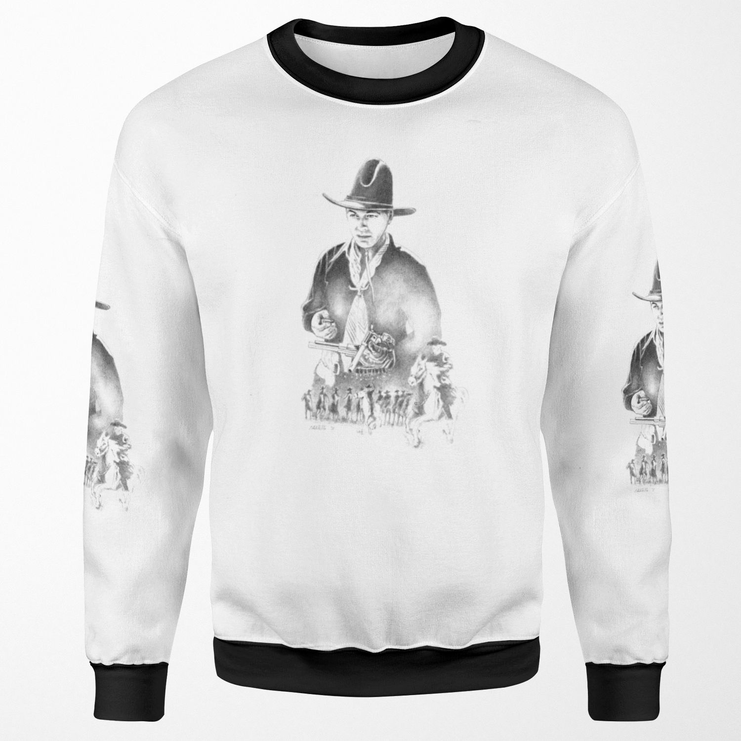 Hopalong Cassidy All-over-print Unisex Sweatshirt
